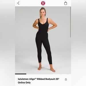 Lululemon Ribbed Bodysuit